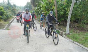 Bupati Dan Ketua DPRD Batu Bara Gowes Bersama PANDA