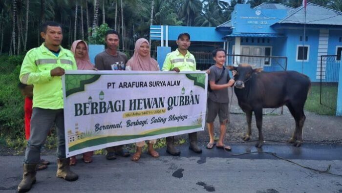 CSR Berkelanjutan, PT ASA Serahkan Bantuan Sapi Kurban untuk Warga Desa Lingkar Tambang di Kotabunan