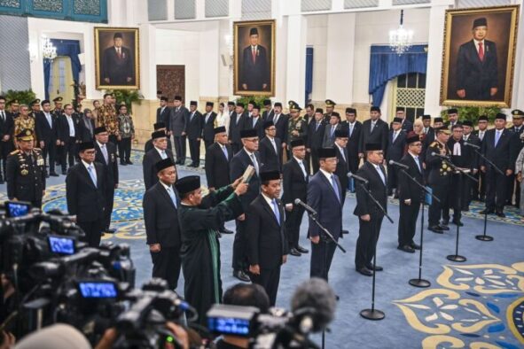 reshuffle kabinet 1